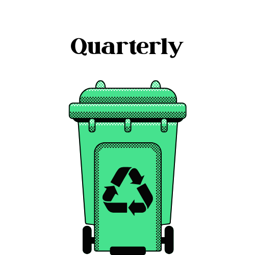 Quarterly Bin Cleaning